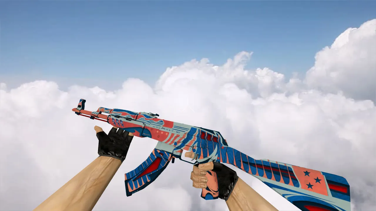 Скачать Модель AK-47 Wayfarer 80 v_ для CS 1.6: p_ и w_ с звуками, анимацией осмотра, качеством текстур и настройкой - Скриншот