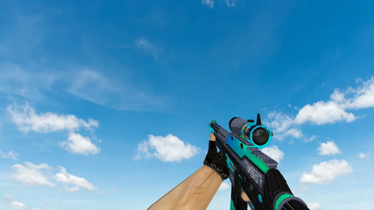 Скачать Модель SG 553 Infinity для CS 1.6 - Лучшие модели оружия - Скриншот