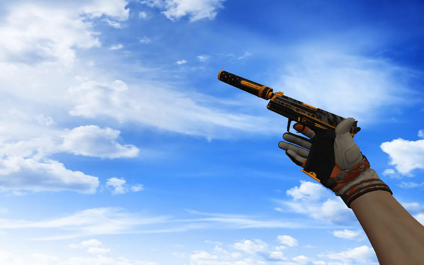 Пак оружия CS 1.6 с мотоциклетными перчатками «БУХ!»: АК-47, AWP, DE, Glock-18, M4A4, SG 553, USP-S и ножи — скриншот 8