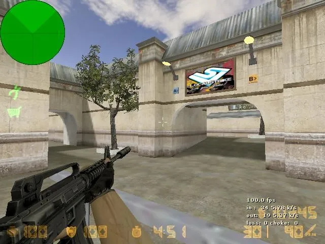 Скачать Карта de_localstrike для Counter-Strike 1.6: тактика и особенности - Скриншот