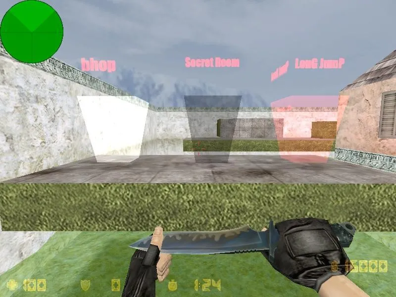 Скачать deathrun_toeasy для CS 1.6: карта deathrun, точки, маршруты, .nav и оптимизация - Скриншот