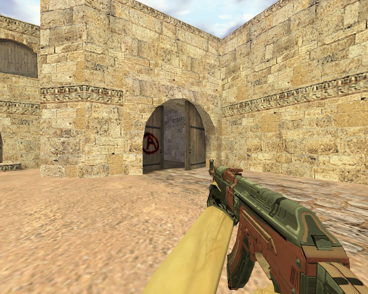 Скачать Модель AK-47 Orbit Mk01 для CS 1.6 — Качество и Стиль - Скриншот