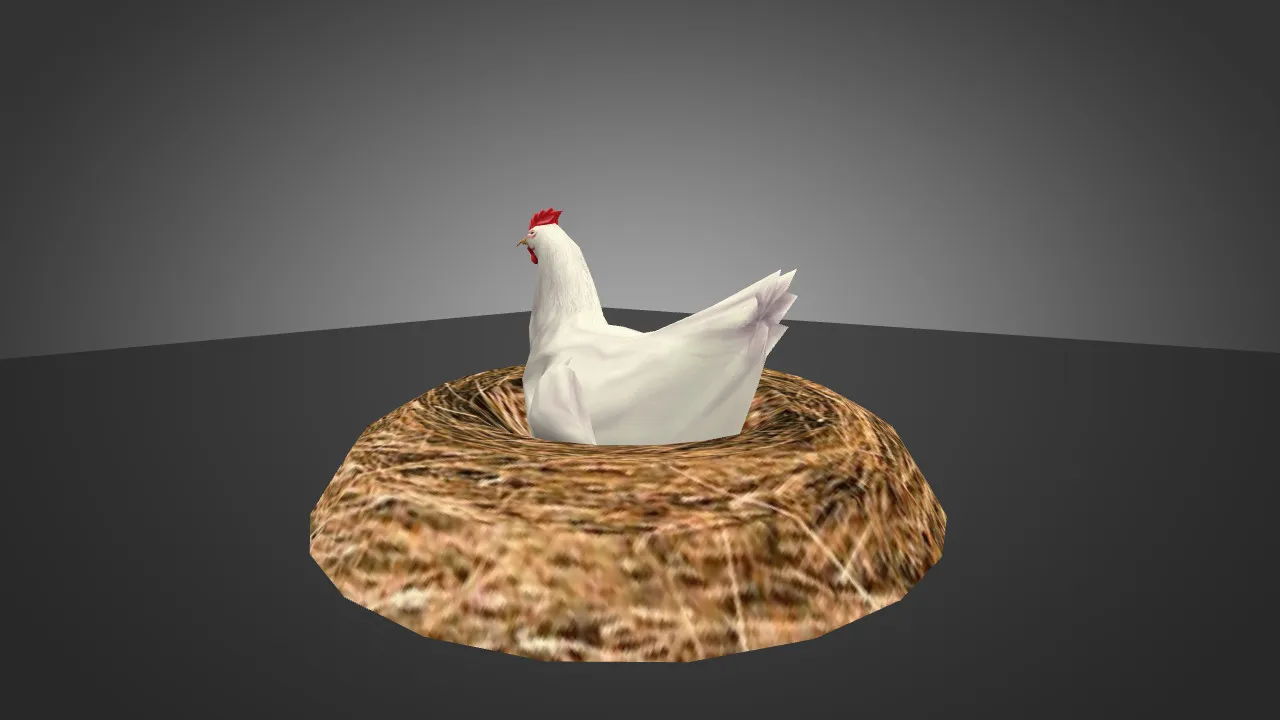 Скачать Модель «Nest Chicken» для CS 1.6 - Уникальный скин для вашего персонажа - Скриншот