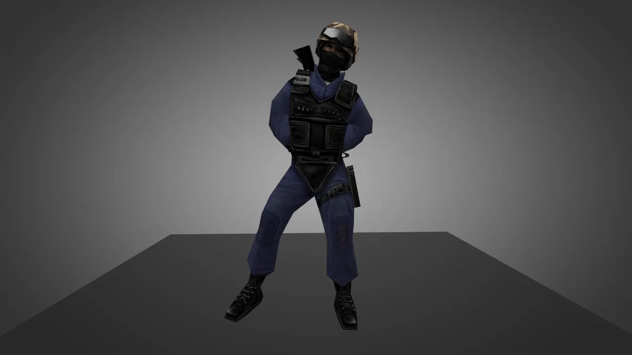 Скачать Модель «Gsg9 Gangnam style» для CS 1.6 - Уникальный скин для игроков - Скриншот