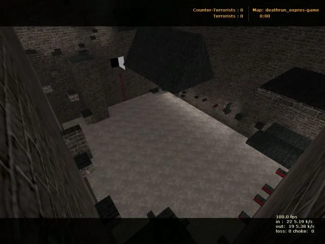 deathrun_expres-game для CS 1.6: карта deathrun, точки, маршруты и настройка сервера — скриншот 10