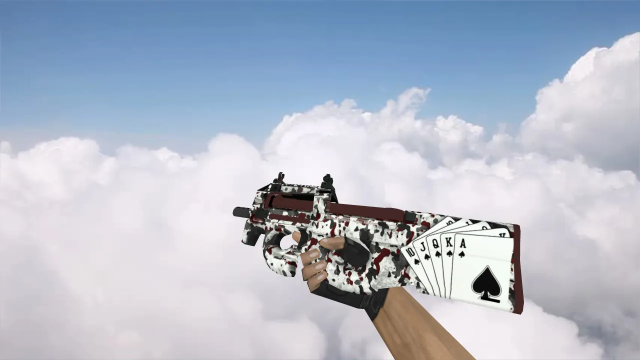Скачать Модель «P90 Flush Royale» для CS 1.6 - Уникальный скин - Скриншот