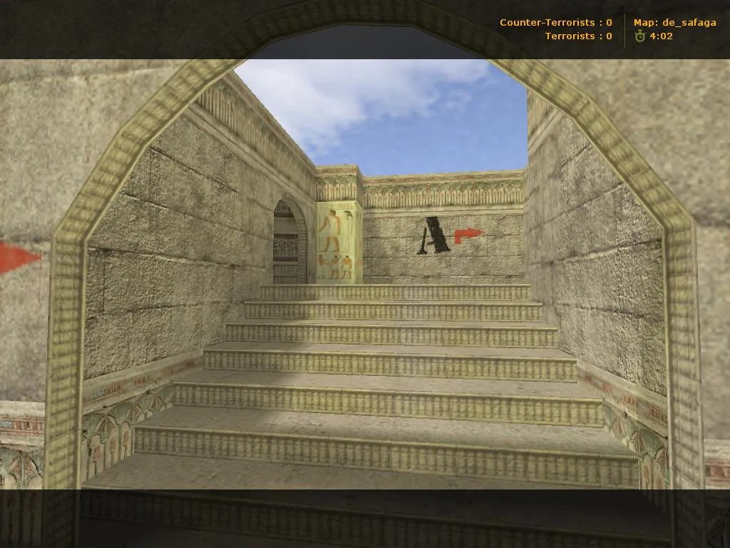 Скачать Карта de_safaga для CS 1.6 — баланс и тактика - Скриншот