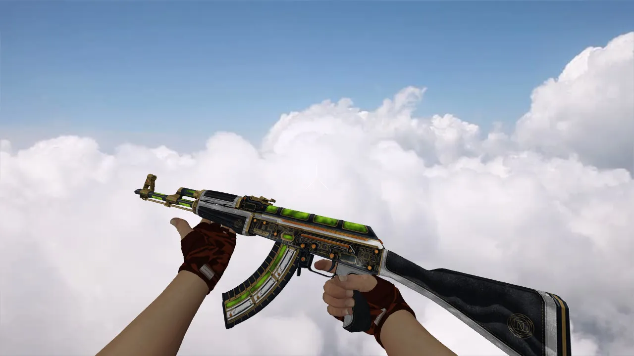 Модель «AK-47 The Legacy» v_ p_ w_ для CS 1.6: звуки, осмотр, текстуры и настройка — скриншот 1