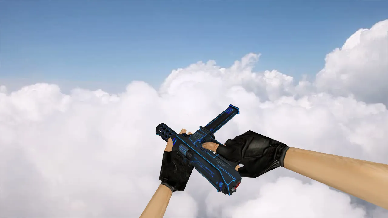 Скачать Модель TEC-9 Plasmax для CS 1.6: Качество и Детали - Скриншот