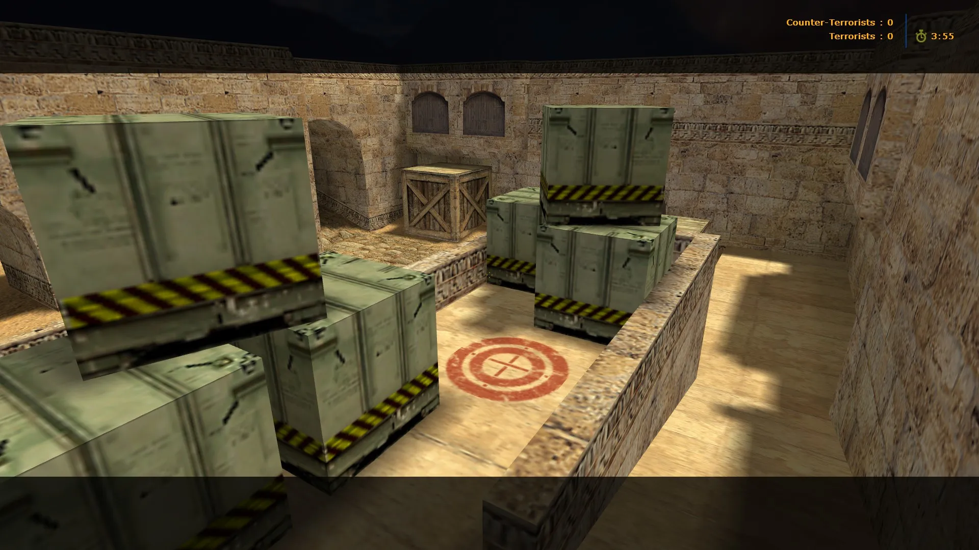 Скачать Карта «828_dust2» для CS 1.6: баланс сторон, точки, .nav для ботов, оптимизация wpoly/epoly - Скриншот