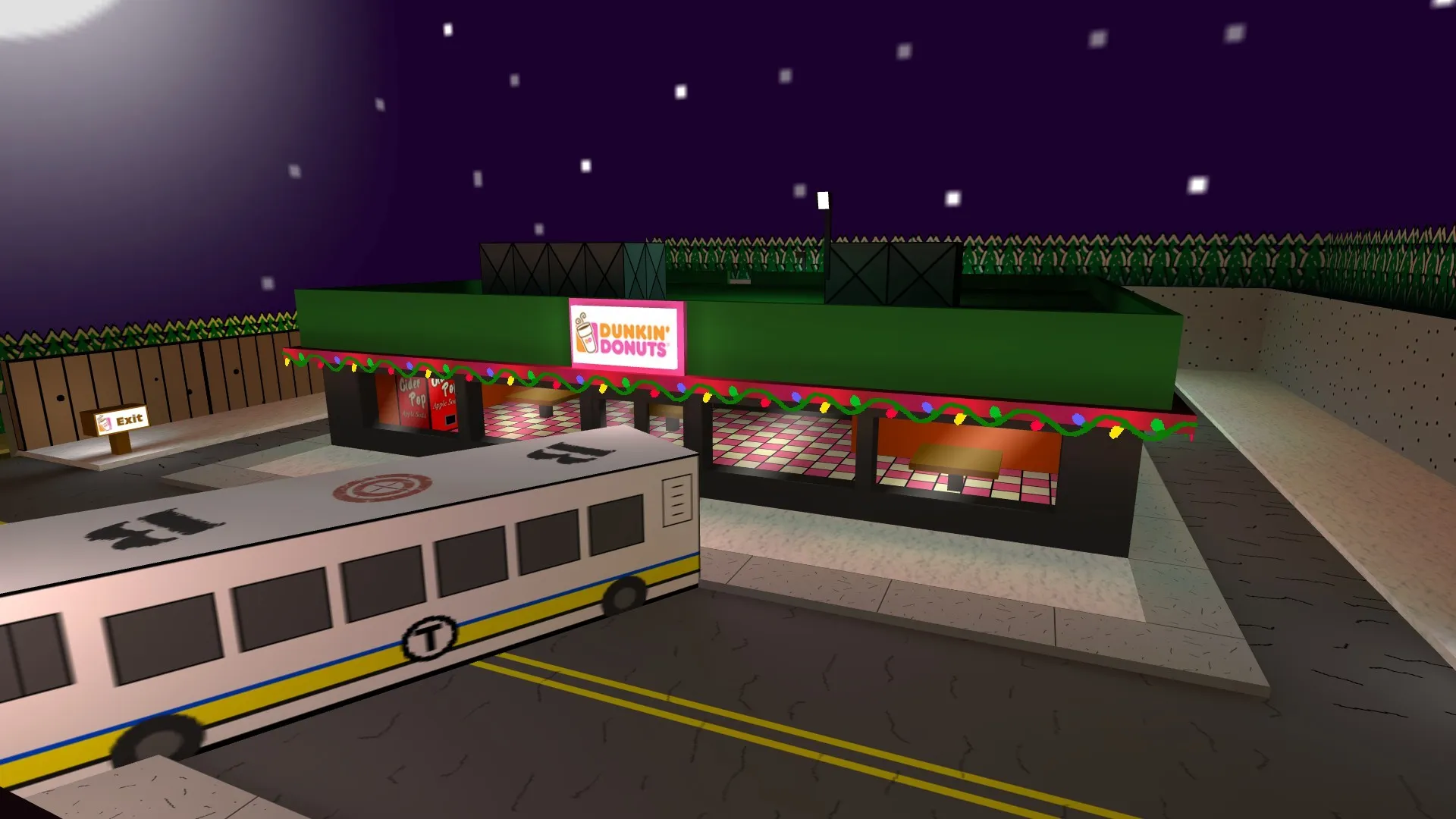 Карта «de_massachusetts_xmas» для CS 1.6 — Тактические особенности и преимущества — скриншот 9
