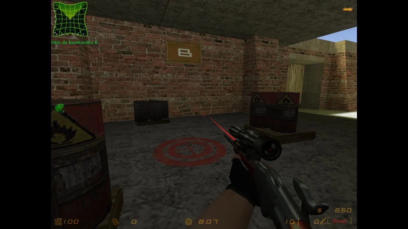de_gamebanana карта для CS 1.6: баланс сторон, точки, .nav и оптимизация wpoly/epoly — скриншот 18