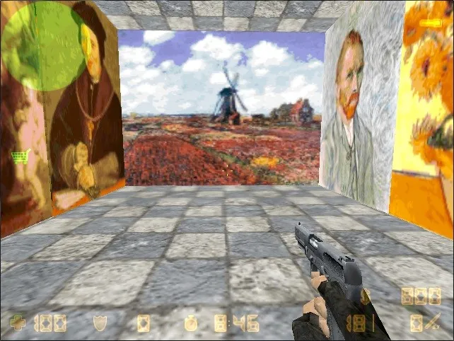 Скачать Карта de_uglypaintings для CS 1.6 – Обзор и особенности - Скриншот
