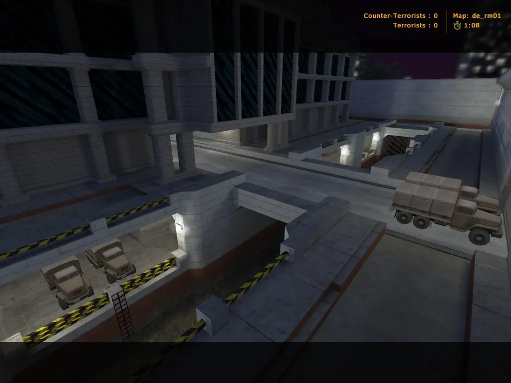 Скачать Карта de_rm01 для Counter-Strike 1.6: Тактические возможности и баланс сторон - Скриншот