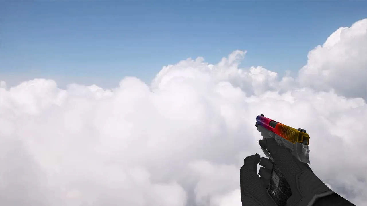 Скачать Модель «Default P228 «Градиент»» для CS 1.6 - Оружие для игры - Скриншот
