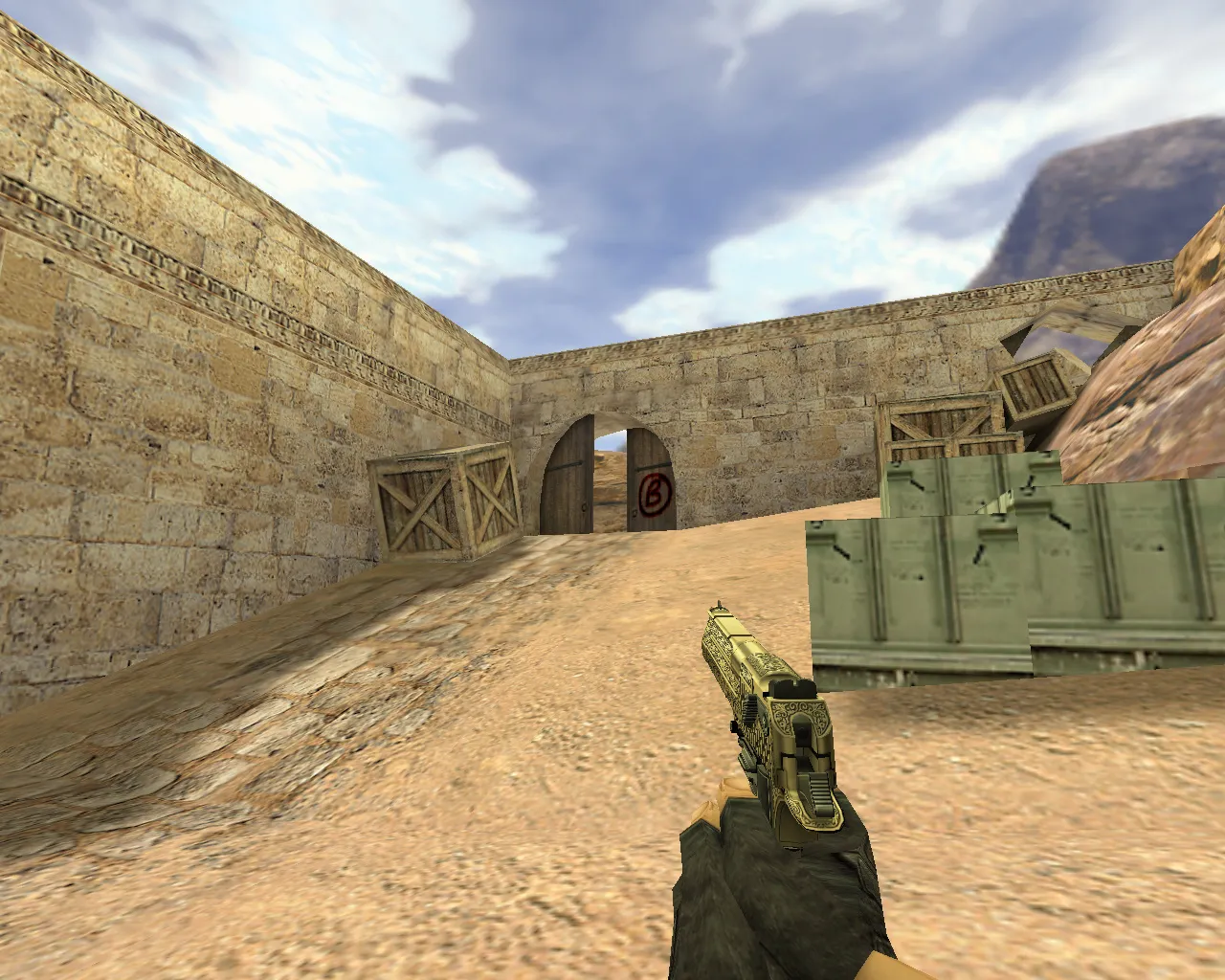 Скачать Модель «Deagle Картель» для CS 1.6 - Оружие с уникальным дизайном - Скриншот