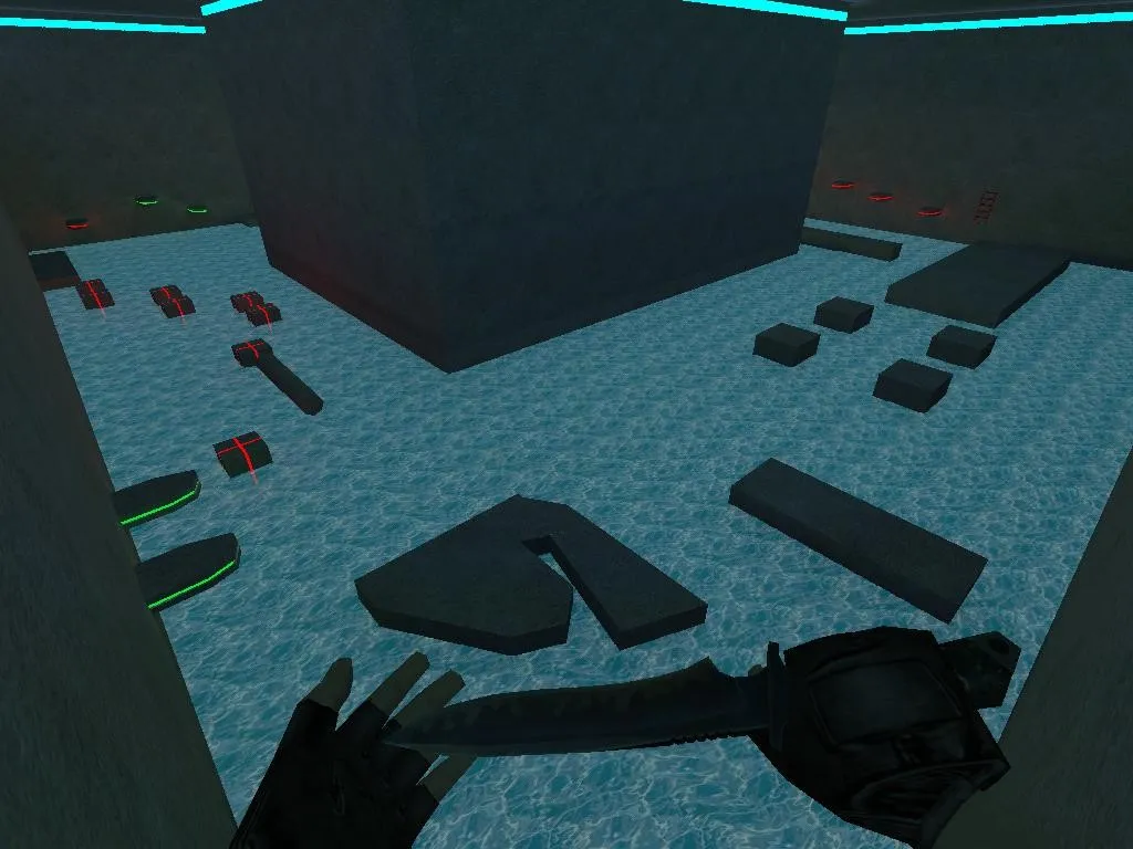 Скачать Карта deathrun_supra для CS 1.6: ловушки, тайминги, точки для террористов и CT, .nav для ботов и оптимизация - Скриншот