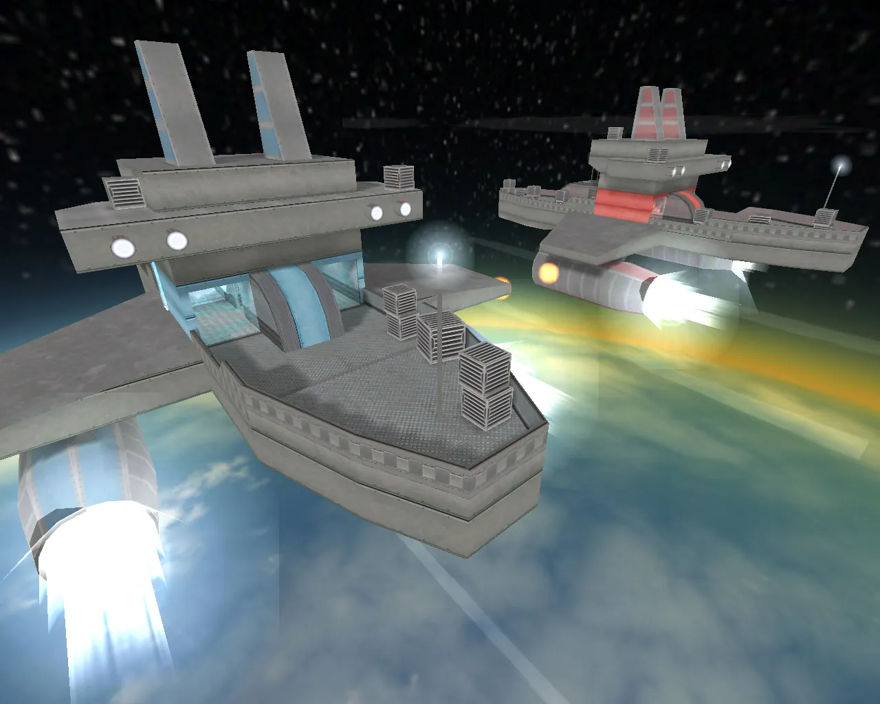 Скачать Карта awp_space_ships для CS 1.6: точки, маршруты, оптимизация и настройка для AWP - Скриншот