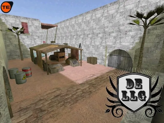 Скачать Карта de_llg для Counter-Strike 1.6: Тактические особенности и оптимизация - Скриншот