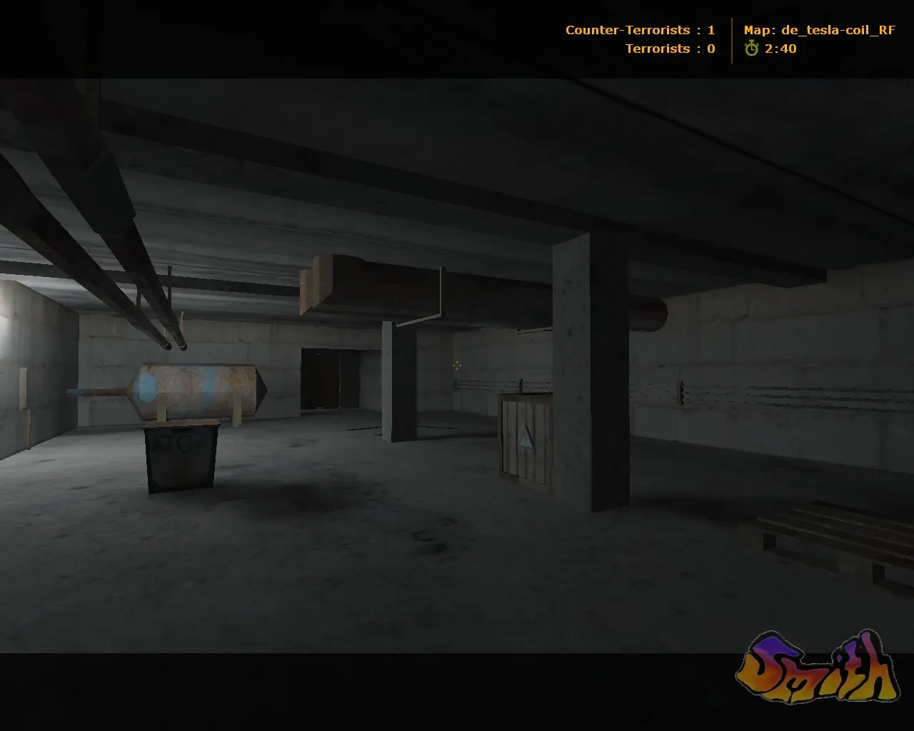 Карта de_tesla-coil_rf для Counter-Strike 1.6: тактика и оптимизация — скриншот 10