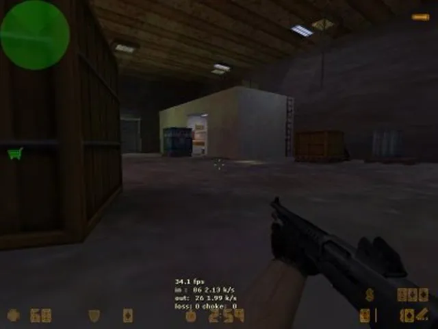 de_airninja карта для CS 1.6: баланс сторон, точки, .nav для ботов и оптимизация wpoly/epoly — скриншот 6