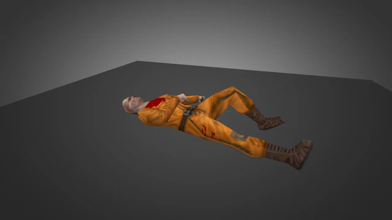 Скачать Модель «Dead Hostage» для CS 1.6 - Уникальная и Стильная - Скриншот