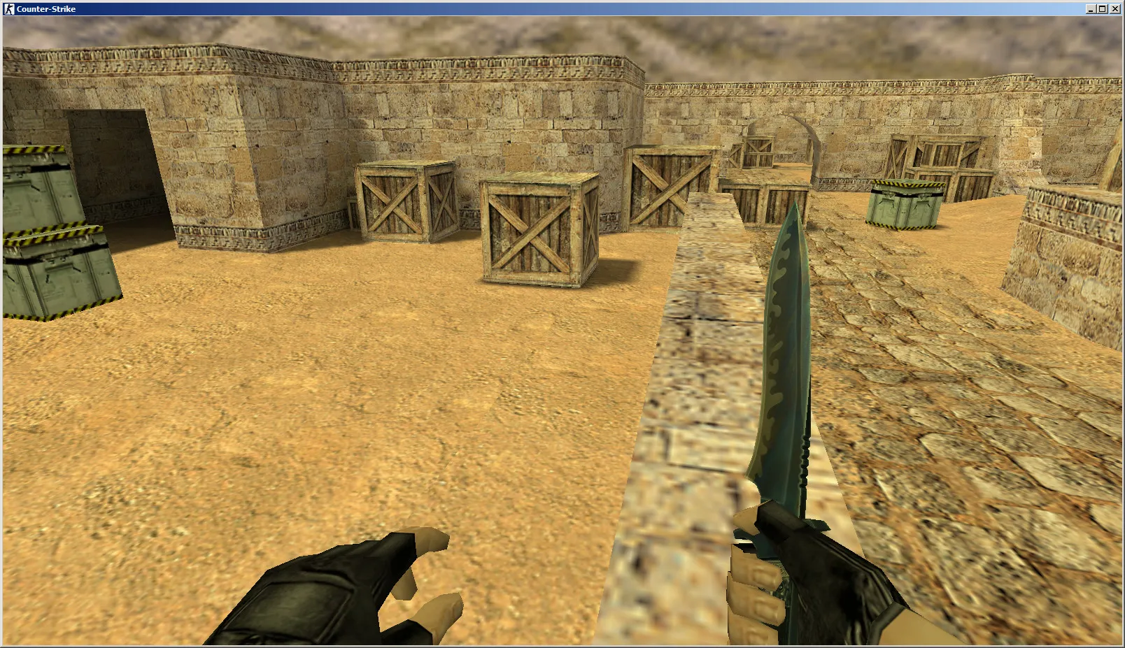 de_dust_bnd для CS 1.6: карта, точки для Т и КТ, bnd-стиль, .nav и оптимизация wpoly/epoly — скриншот 13