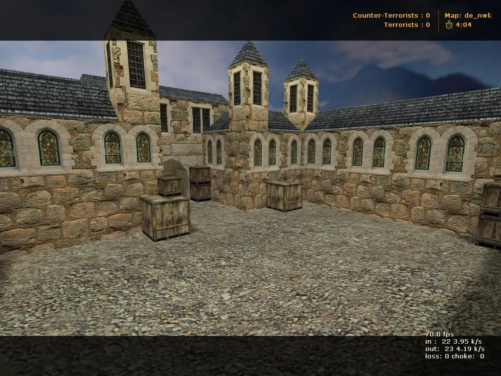 Скачать Карта de_nwk для CS 1.6: Тактика и Оптимизация - Скриншот