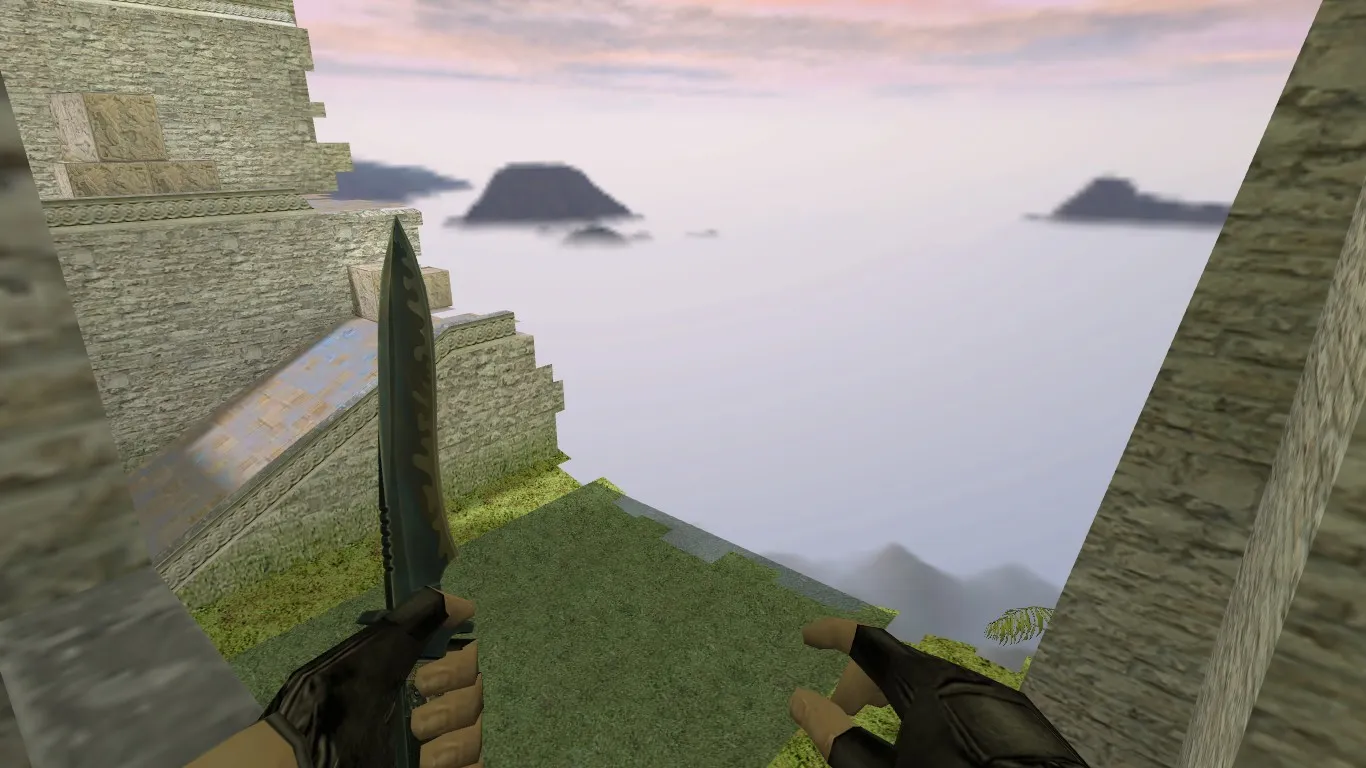 de_aztec_2x2 карта для CS 1.6: баланс сторон, точки, .nav, оптимизация wpoly/epoly — скриншот 1