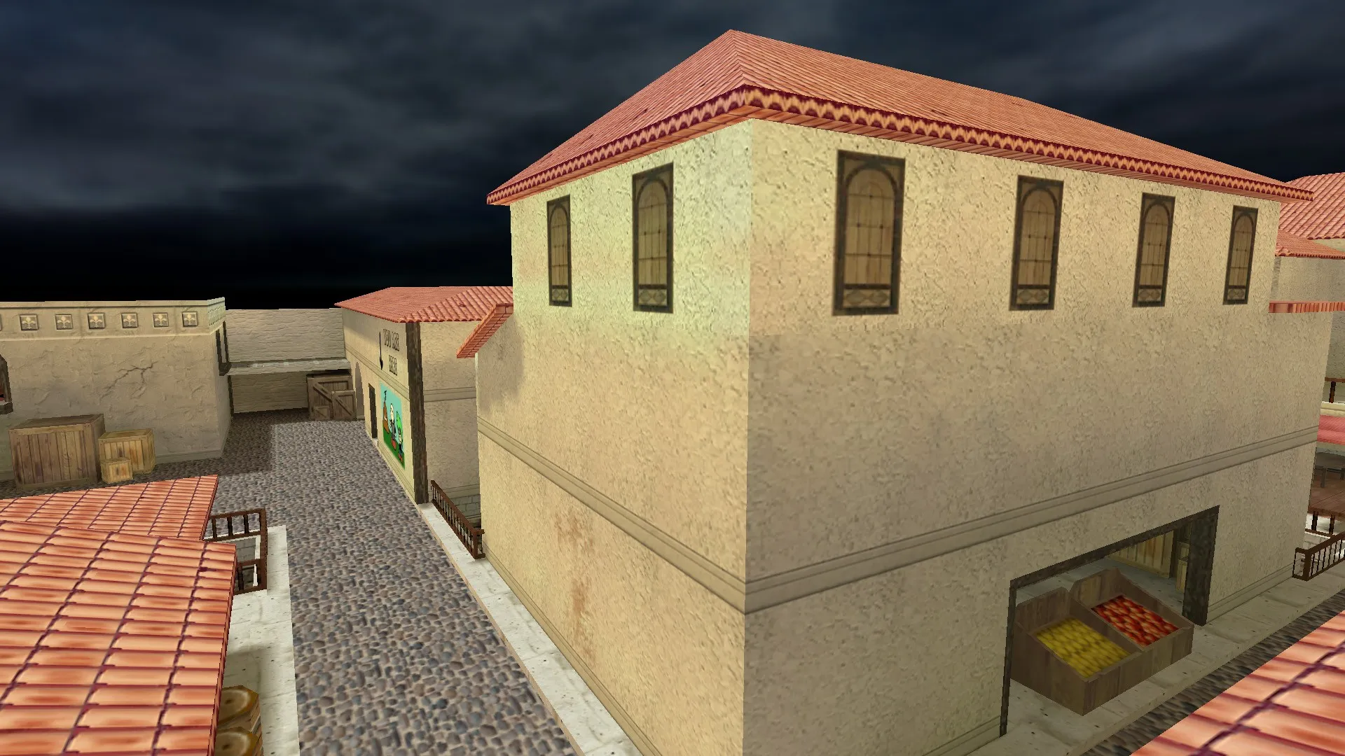 Скачать Карта de_italy_gign для CS 1.6: Тактические возможности и особенности - Скриншот