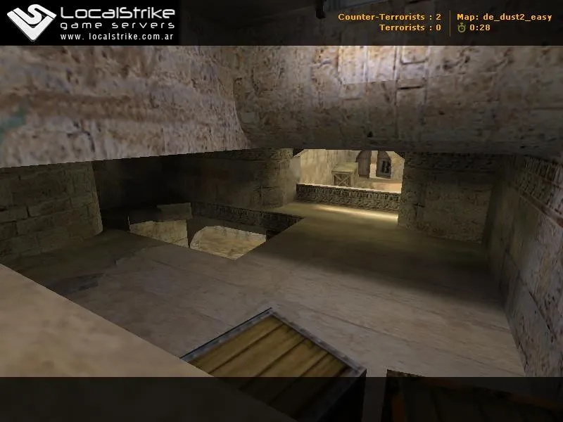 de_dust2_easyoa — DE карта для CS 1.6: точки, маршруты, .nav, оптимизация и боты — скриншот 7
