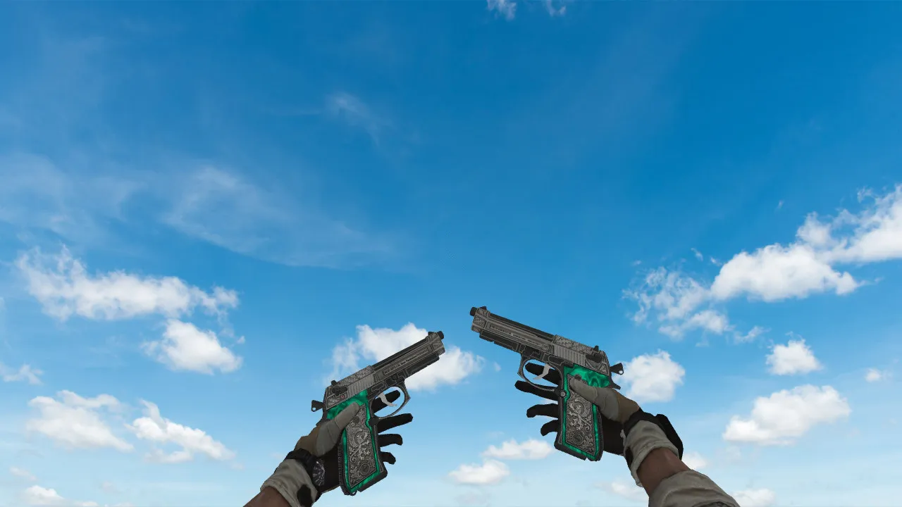 Пак моделей оружия «BasildoomHD» для CS 1.6: v_, p_, w_ модели, звуки, анимация осмотра и качество текстур — скриншот 6