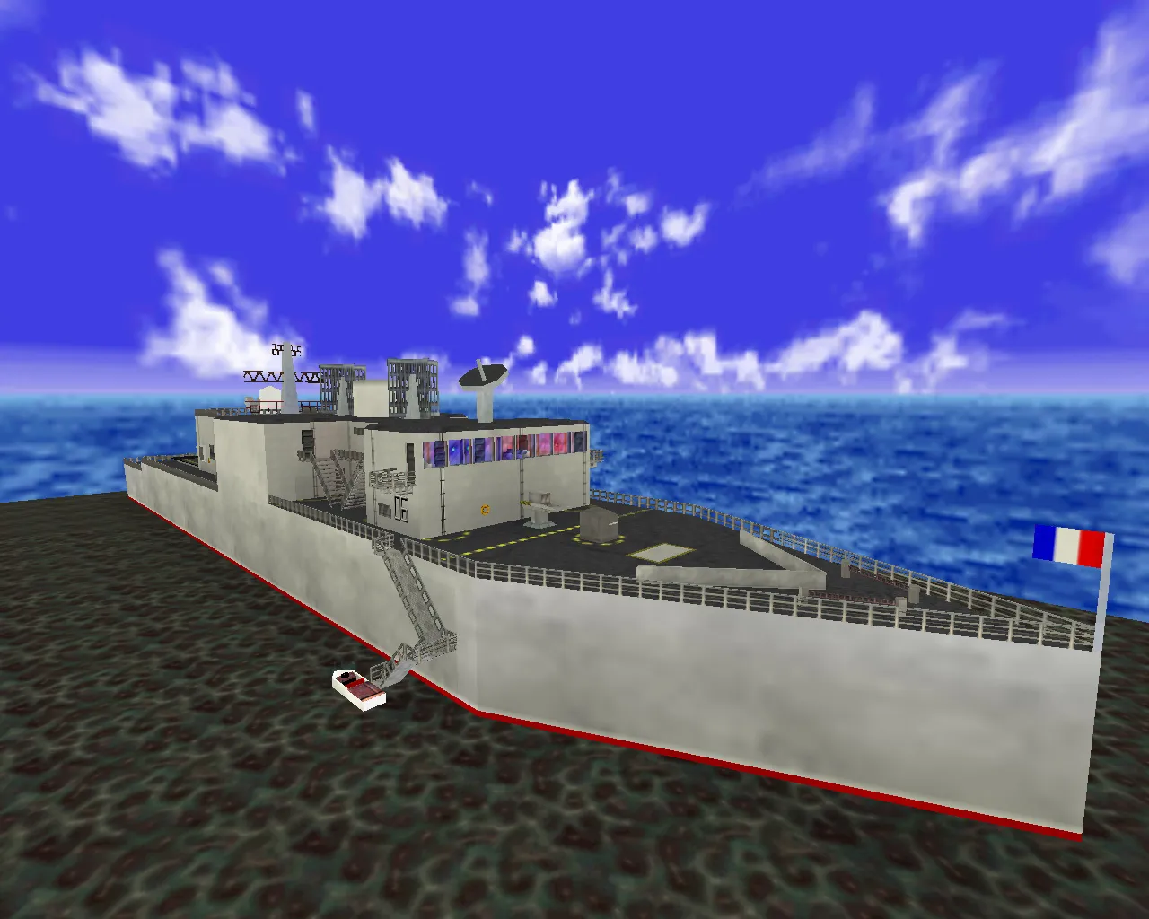 Скачать Карта «ge_frigate» для Counter-Strike 1.6: описание и особенности - Скриншот