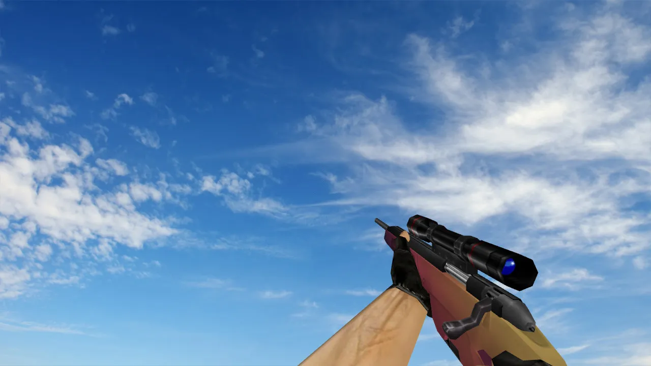 Скачать Скачать модель «Default Scout «Градиент»» для CS 1.6 - Скриншот