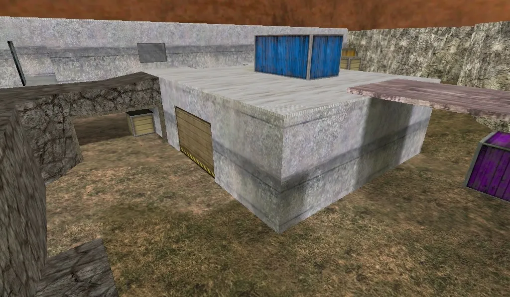 Карта de_mountainpass для CS 1.6: Тактика и особенности — скриншот 7