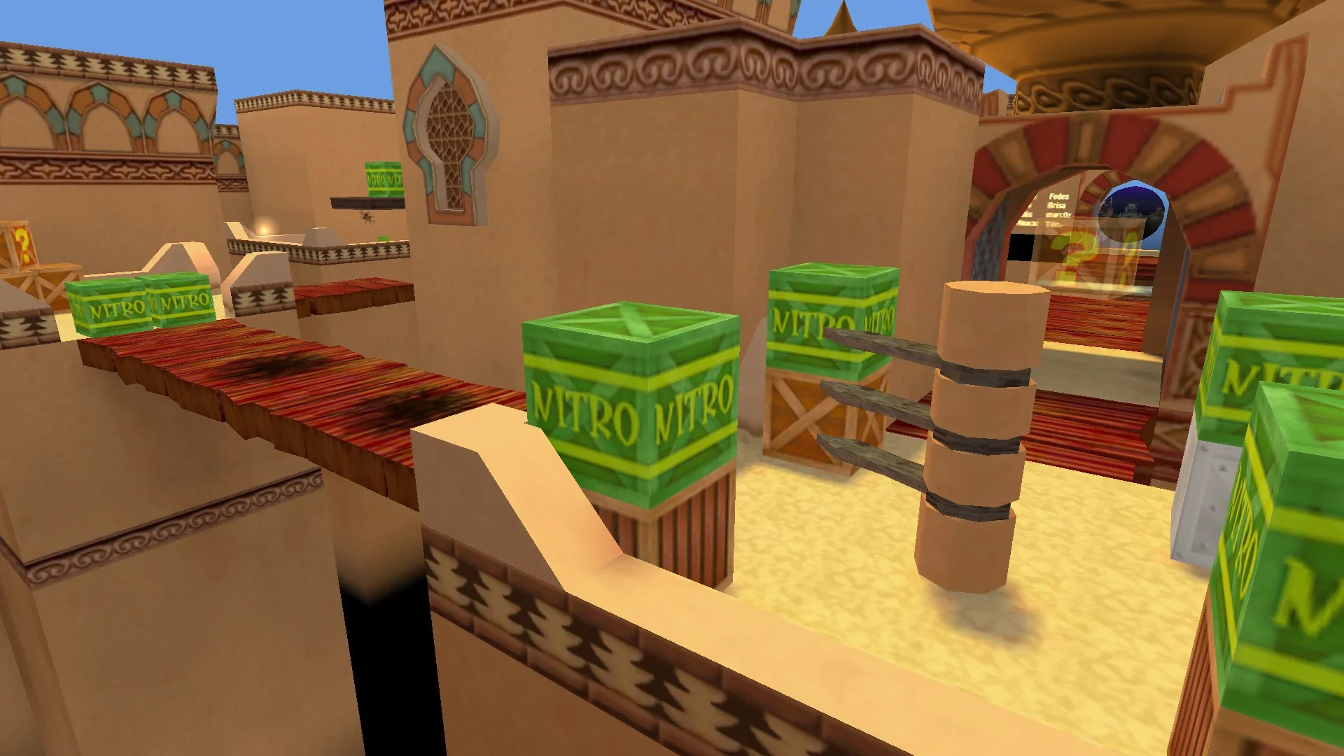Скачать deathrun_crash_arabian — карта Deathrun для CS 1.6: точки, маршруты, боты и оптимизация - Скриншот