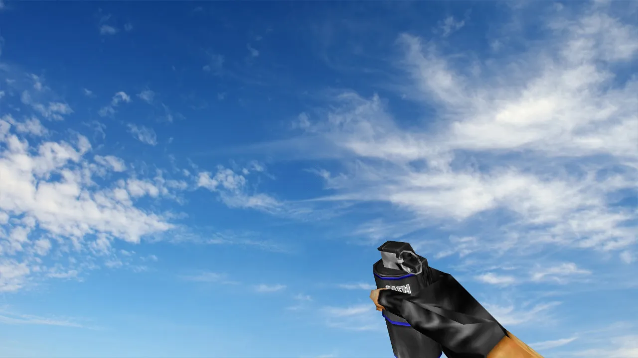 Скачать Модель «M7A3 Flashbang» для CS 1.6: v_ p_ w_ с звуками, анимация осмотра, качество текстур и настройка - Скриншот