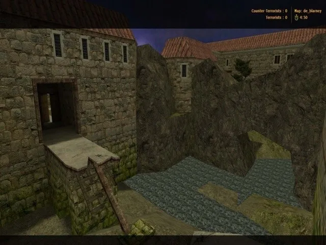Карта de_blarney для CS 1.6: тактика за CT/T, точки, .nav, оптимизация и запуск — скриншот 4