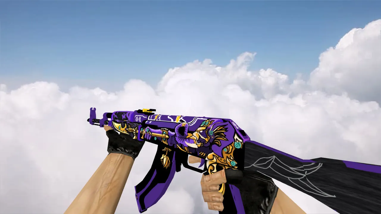 Скачать Модель «AK-47 Ganesha» для Counter-Strike 1.6 - Уникальный стиль - Скриншот