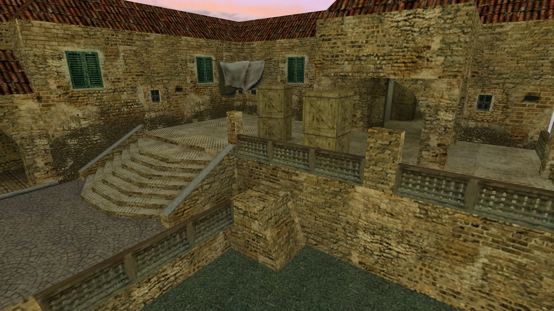 de_artica карта для CS 1.6: тактика сторон, точки, оптимизация и .nav для ботов — скриншот 8