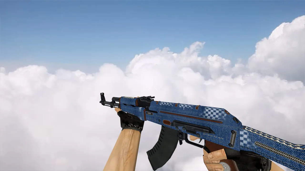 Скачать Модель AK-47 Gentleman для CS 1.6 - Качественный выбор оружия - Скриншот