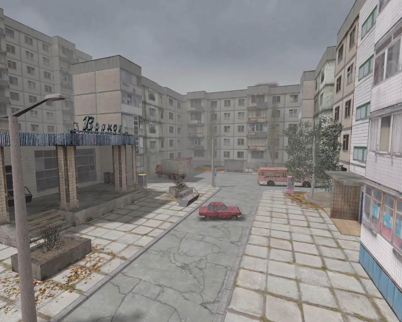 Скачать Карта de_pripyat для CS 1.6 - Особенности и тактика игры - Скриншот