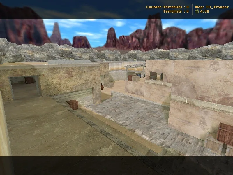 Скачать Карта to_trooper для Counter-Strike 1.6 - оптимизация и тактика - Скриншот