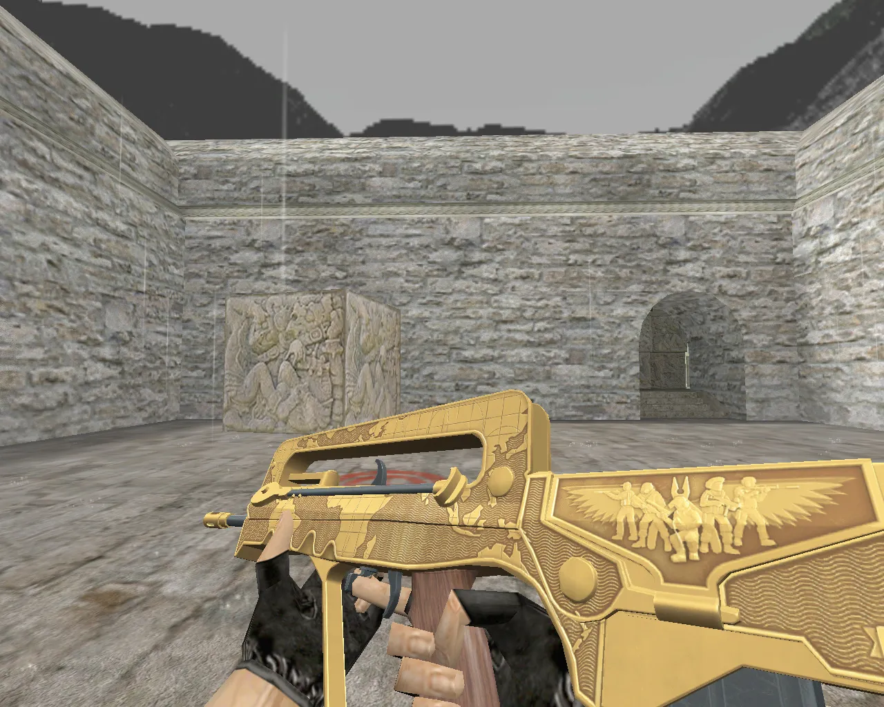 Скачать FAMAS «Дань уважения» для CS 1.6 – Скин из CS20 - Скриншот