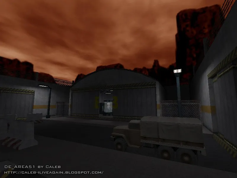 Скачать de_area51 для CS 1.6: обзор карты, точки, .nav для ботов и оптимизация wpoly/epoly - Скриншот