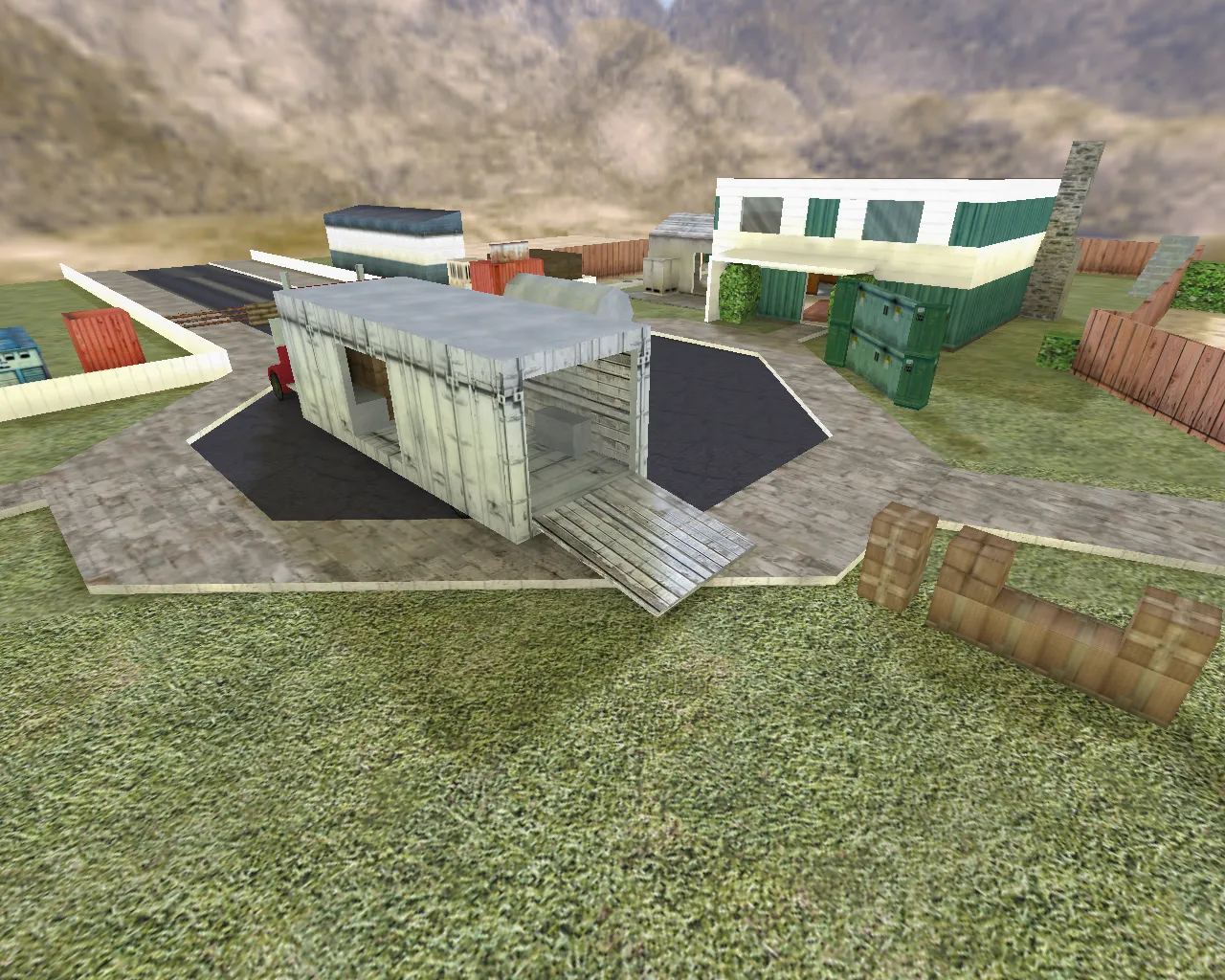 Скачать fy_nuketown — карта для CS 1.6: точки, раунды, .nav и оптимизация - Скриншот