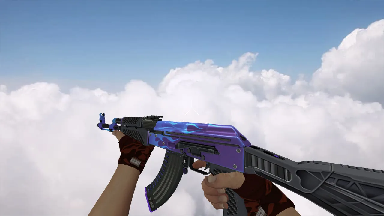 Скачать Модель «AK-47 Road Hog Purple» (v_, p_, w_) для CS 1.6: звуки, осмотр, текстуры и настройка - Скриншот