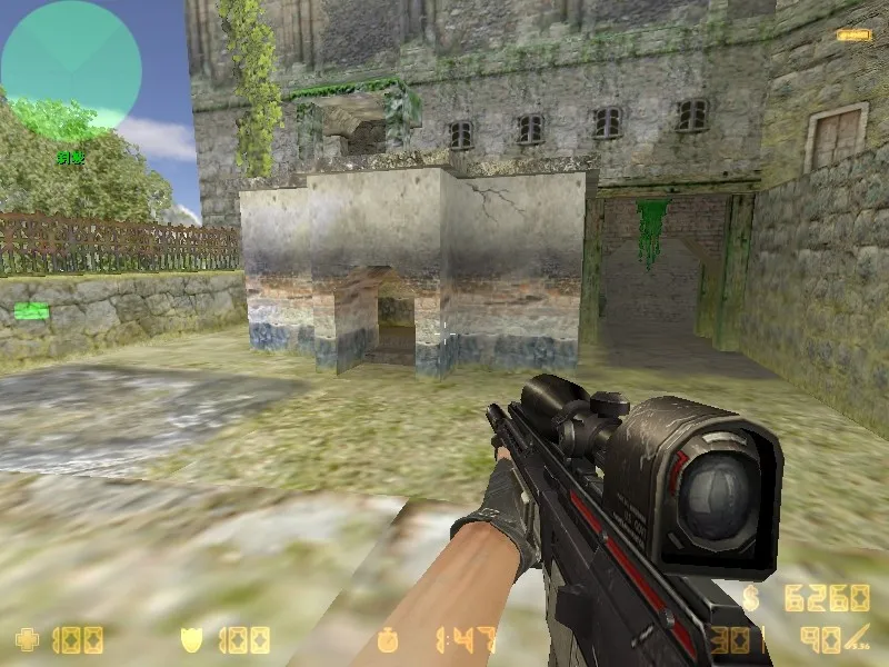 Карта de_priory для CS 1.6: Тактика и особенности — скриншот 2