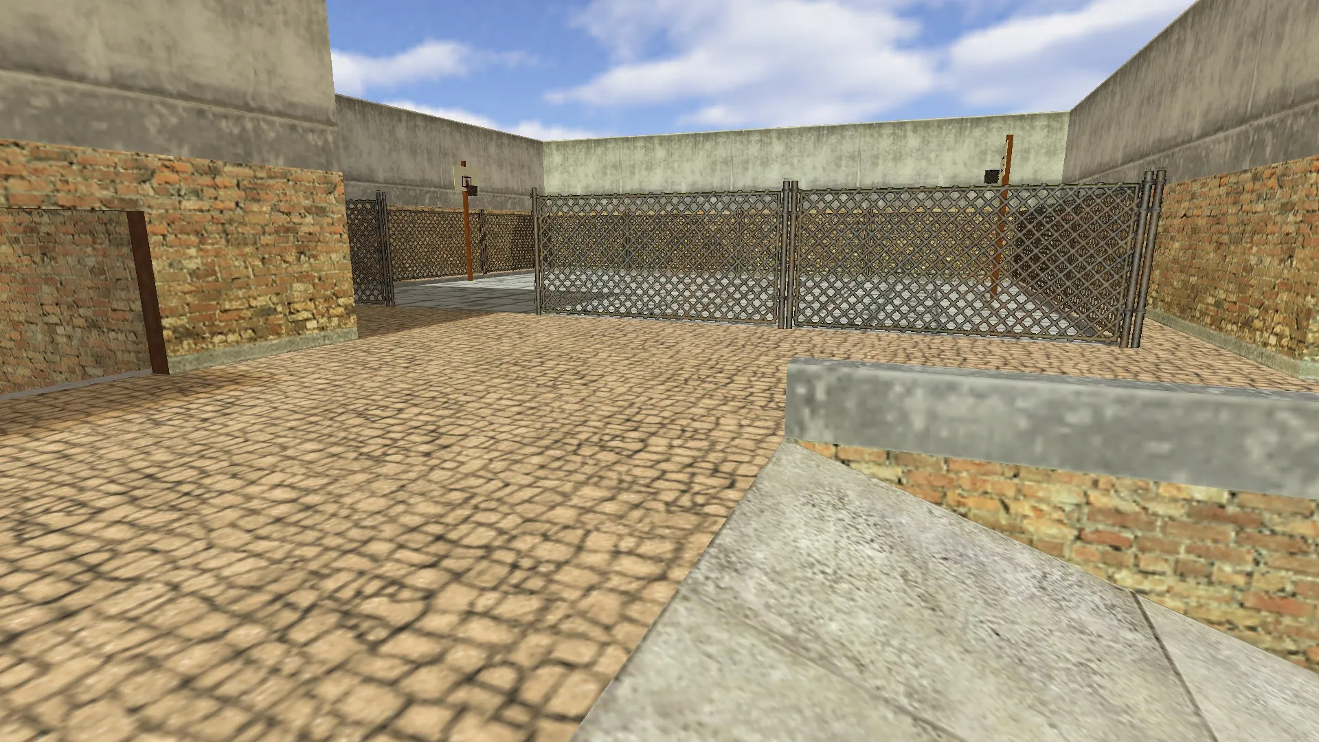 Скачать de_clan2_fire для CS 1.6: тактика за CT/T, точки, боты (.nav), оптимизация wpoly/epoly - Скриншот