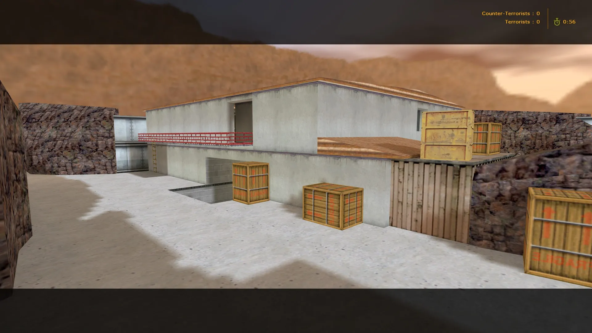 Карта de_fallout_2x2 для CS 1.6: точки, тактика за T/CT, оптимизация и .nav для ботов — скриншот 7